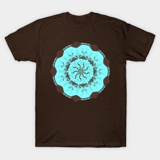 Teal Tree Mandala T-Shirt